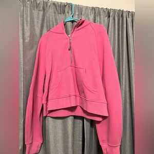 SCUBA OVERSIZED HALF-ZIP HOODIE